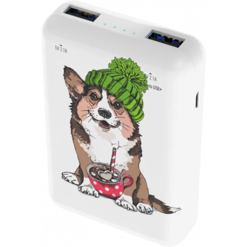 Внешний аккумулятор Ritmix RPB-10007 Corgi