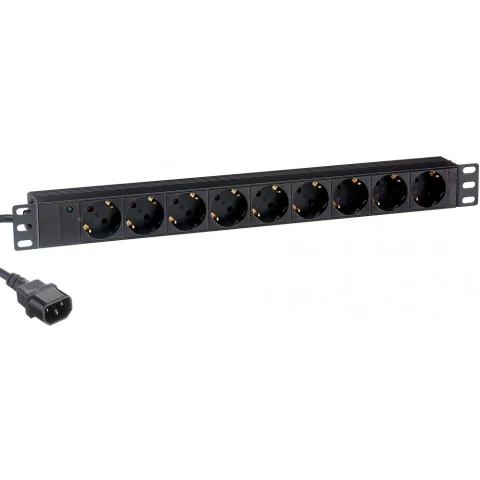 Блок розеток Exegate PDU-19H906 Al-9S-C14-2.5