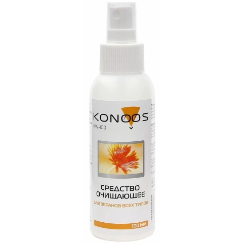 Спрей для чистки Konoos KW-100 экранов, 100 мл