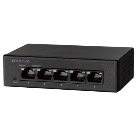 Коммутатор (свитч) Cisco SG110D-05-EU