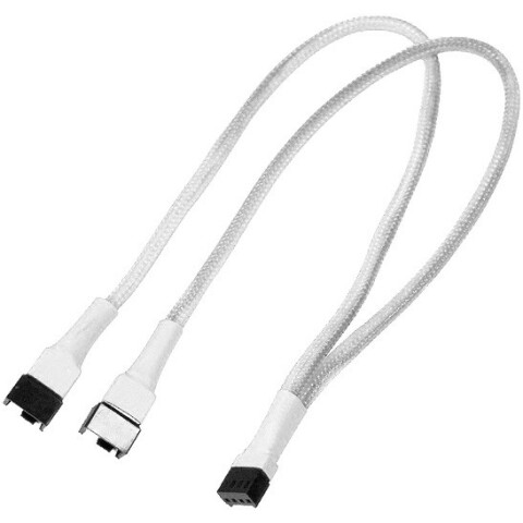 Nanoxia 4-pin PWM - 2x 4-pin PWM, 0.3m (NXPWY30W)