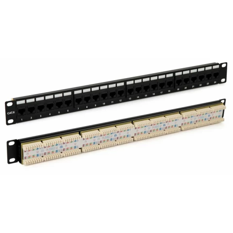 Патч-панель Hyperline PP3-19-24-8P8C-C6-110D