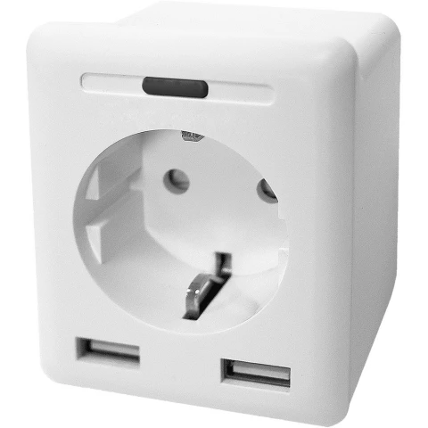 Умная розетка Digma DiPlug 500 White