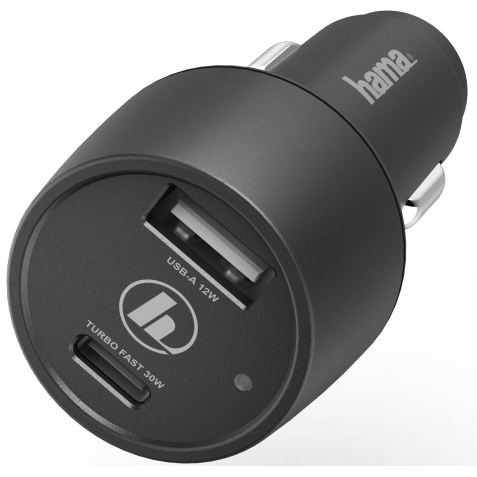 Автомобильное зарядное устройство HAMA H-183323