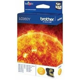 Картридж Brother LC980Y Yellow