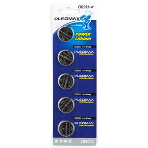 Батарейка Pleomax (CR2032, 5 шт)