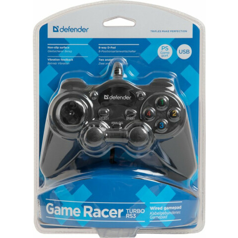 Геймпад Defender Game Racer Turbo RS3