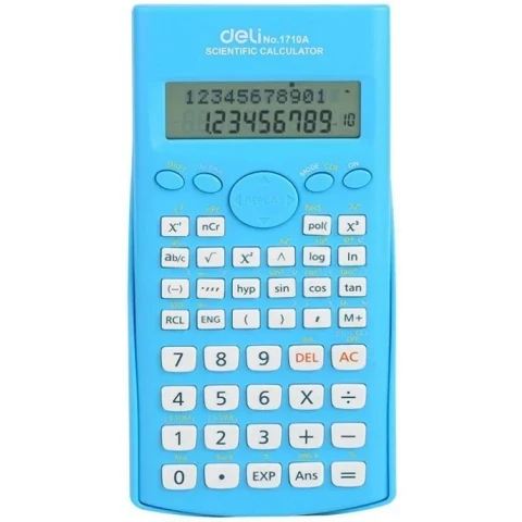 Калькулятор Deli E1710A Blue