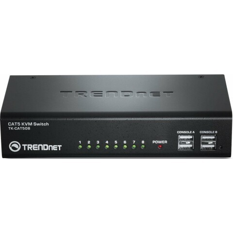 KVM переключатель TRENDnet TK-CAT508