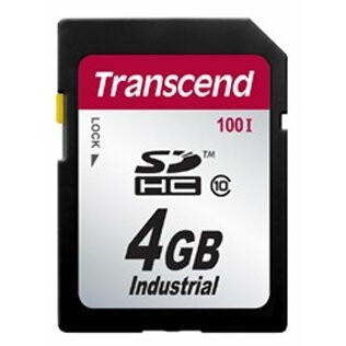Карта памяти 4Gb SD Transcend Industrial (TS4GSDHC100I)