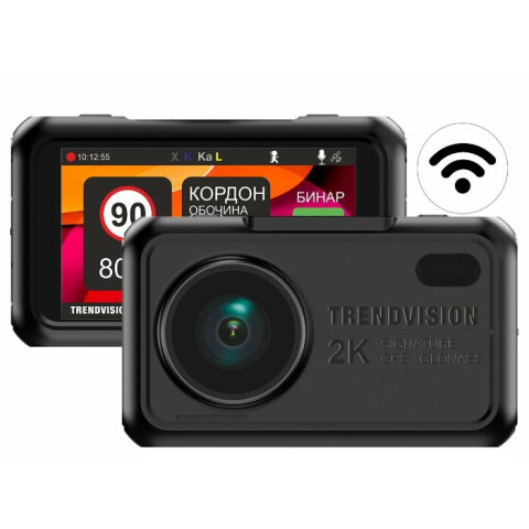 Автомобильный видеорегистратор TrendVision Hybrid Signature Wi