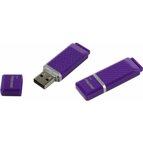 USB Flash накопитель 8Gb SmartBuy Quartz Violet (SB8GBQZ-V)