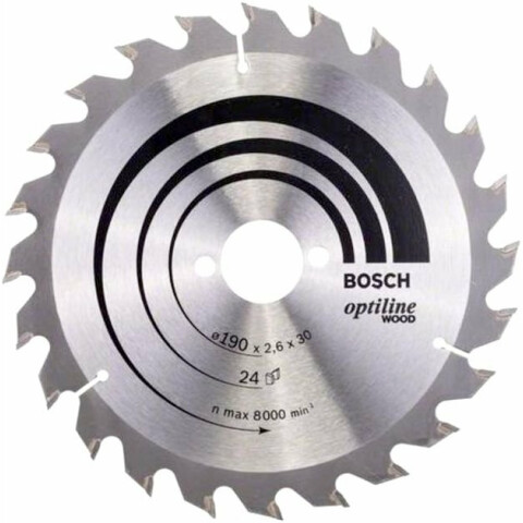 Диск пильный Bosch 2608640615