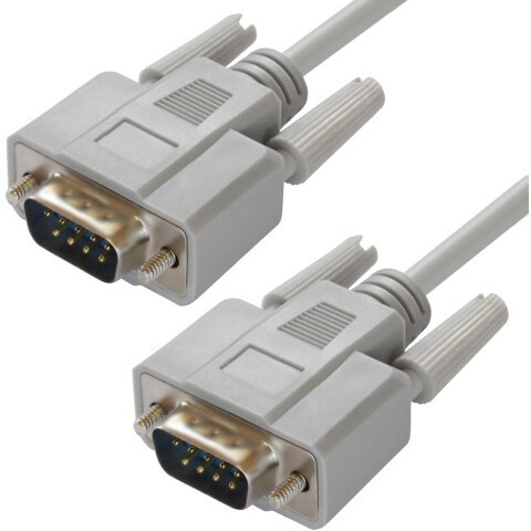 Кабель COM (M) - COM (M), 10м, Greenconnect GCR-DB902-10m