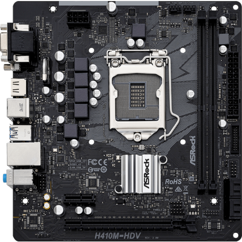 Материнская плата ASRock H410M-HDV R2.0