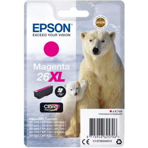 Картридж Epson C13T26334012 Magenta