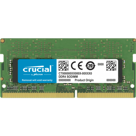 Оперативная память 32Gb DDR4 2666MHz Crucial SO-DIMM (CT32G4SFD8266)