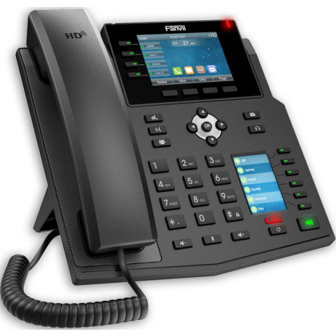 VoIP-телефон Fanvil X5U V2 Black (Rev B-V2)