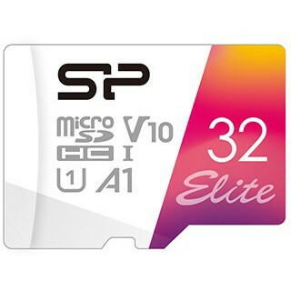 Карта памяти 32Gb MicroSD Silicon Power Elite (SP032GBSTHBV1V20)