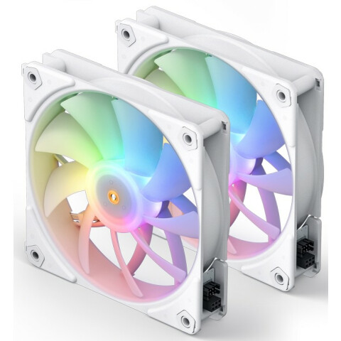 Вентилятор для корпуса Jonsbo ZF-120 White (2 in 1)