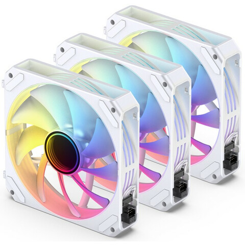 Вентилятор для корпуса Jonsbo ZG-120W White (3 in 1)