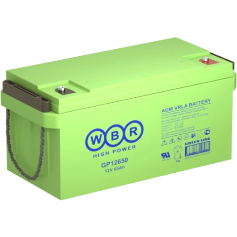 Аккумуляторная батарея WBR GP12650