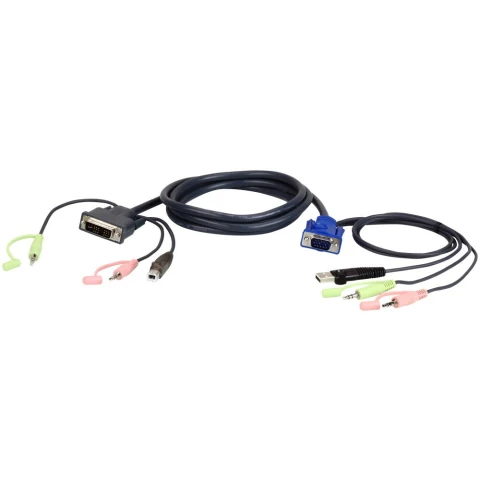 KVM кабель ATEN 2L-7DX2U