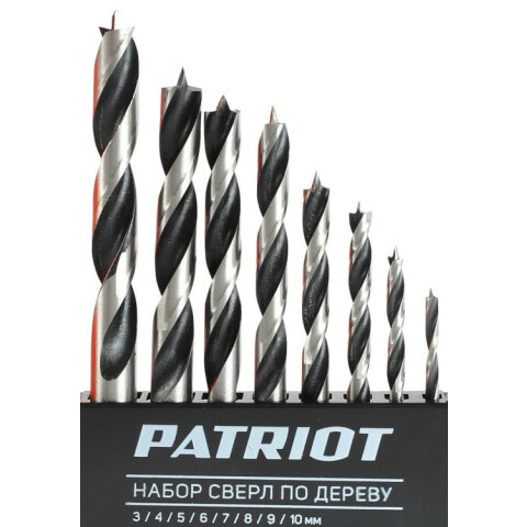Набор свёрл PATRIOT 815010103