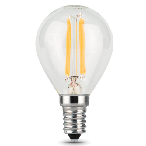 Светодиодная лампочка Gauss Filament Globe 4100K (9 Вт, E14) 10 шт.