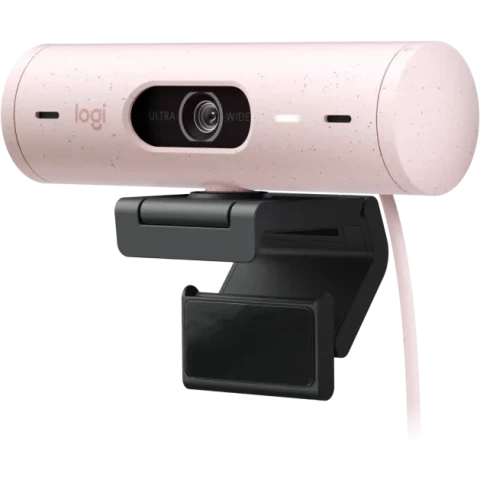 Веб-камера Logitech BRIO 500 Rose (960-001421)