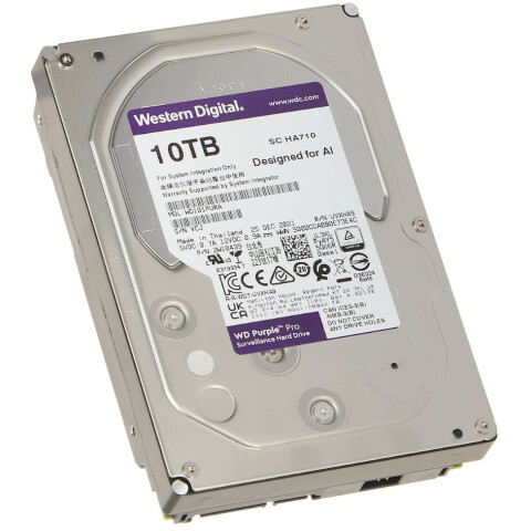 Жёсткий диск 10Tb SATA-III WD Purple Pro (WD101PURA)