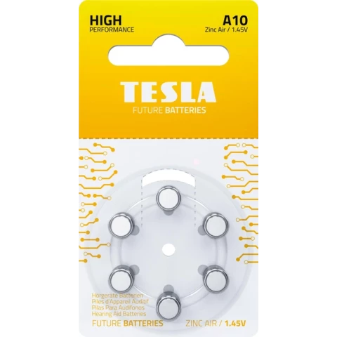 Батарейка TESLA (ZA10, 6 шт)