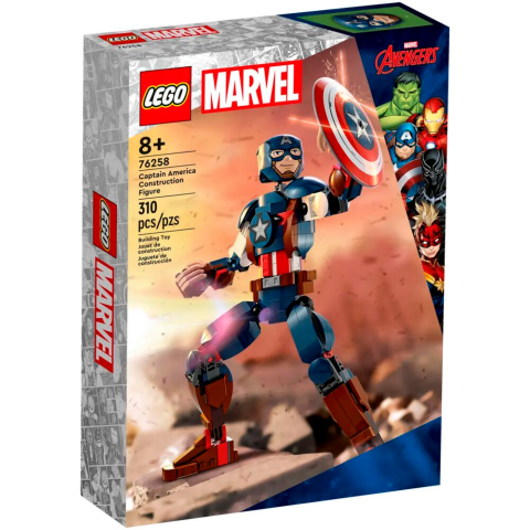 Конструктор LEGO Marvel Captain America Construction Figure