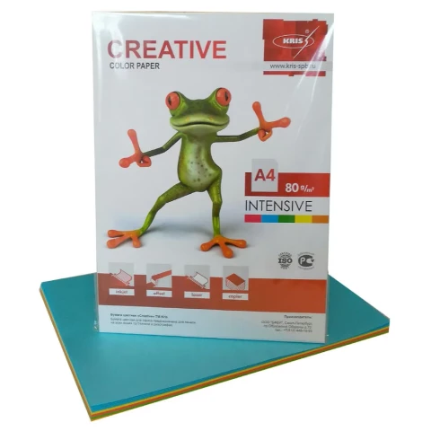 Бумага Kris Creative Color БИpr-100r (A4, 80 г/м2, 100 листов)
