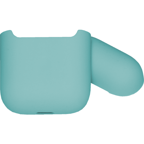 Чехол для наушников BROSCO AIRP2-SLIM-SILICON-COASTBLUE