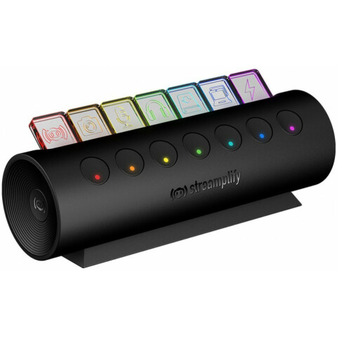 USB-концентратор Streamplify HUB CTRL 7 Black