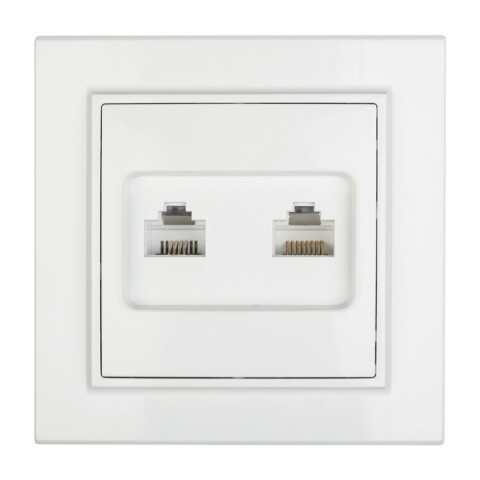 Розетка RJ-45/RJ-11 EKF ERK00-135-10
