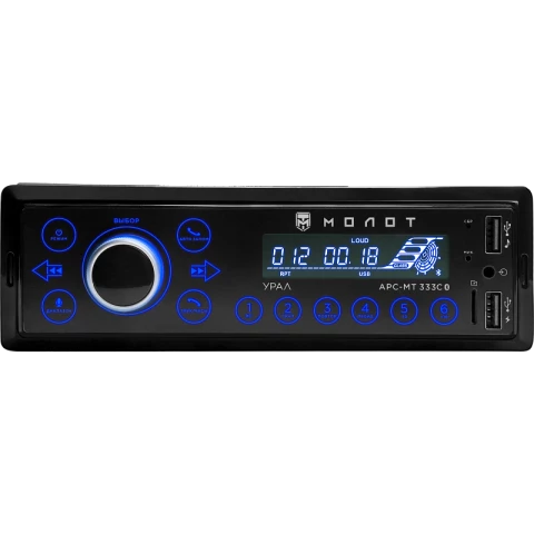 Автомагнитола Ural МОЛОТ АРС-МТ 333С