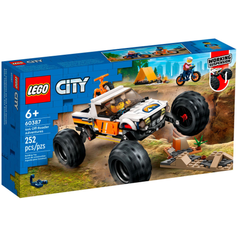 Конструктор LEGO City 4x4 Off-Roader Adventures