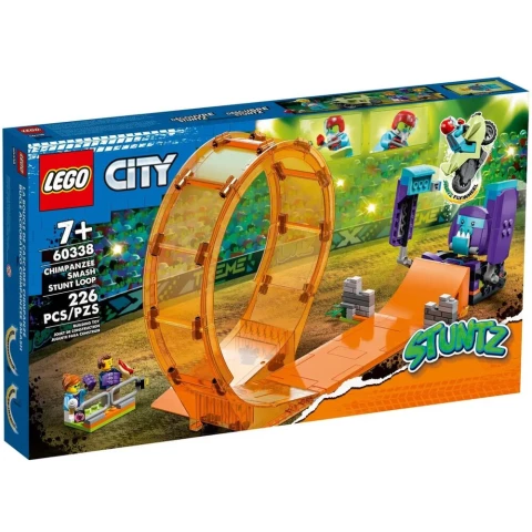 Конструктор LEGO City Smashing Chimpanzee Stunt Loop