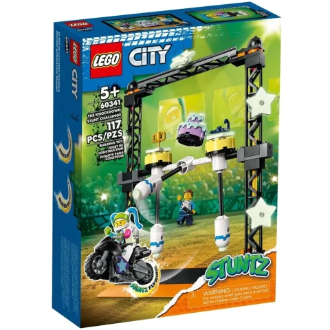 Конструктор LEGO City The Knockdown Stunt Challenge