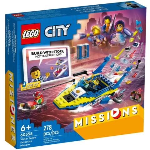 Конструктор LEGO City Water Police Detective Missions