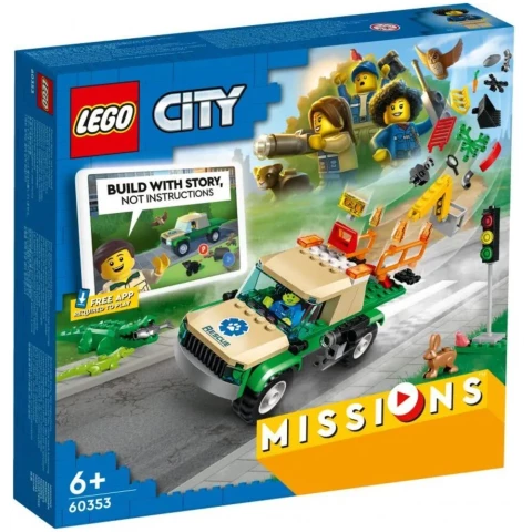 Конструктор LEGO City Wild Animal Rescue Missions