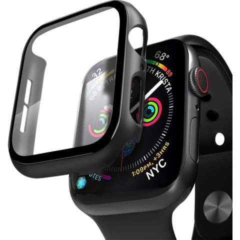 Кейс со стеклом Deppa 47112 для Apple Watch 4/5/6/SE/6/SE series