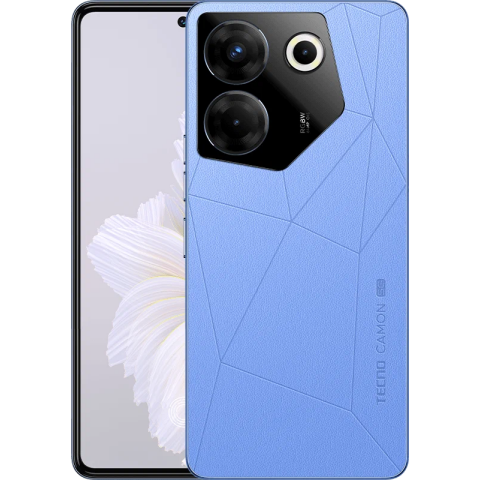 Смартфон TECNO Camon 20 Pro 5G 8/256Gb Serenity Blue