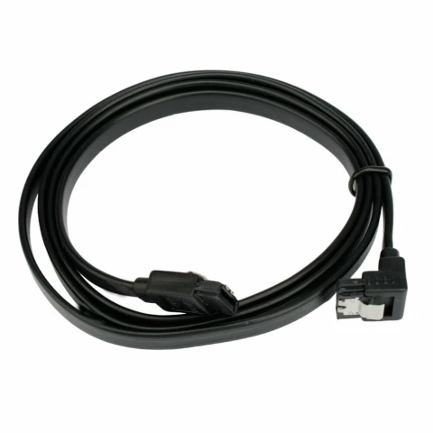 Кабель Cablexpert SATA - SATA, 1м (CC-SATAM-DATA90-BL-100CM)