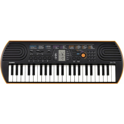 Синтезатор CASIO SA-76 Orange