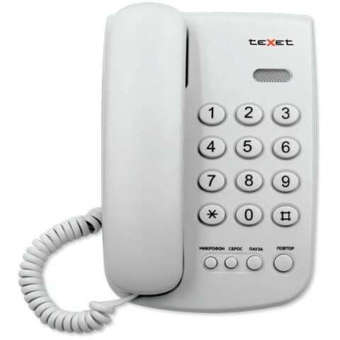 Телефон Texet TX-241 Light Grey