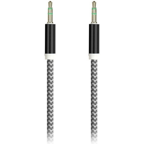 Кабель 3.5 Jack (M) - 3.5 Jack (M), 1м, Smartbuy A-35-35 Black