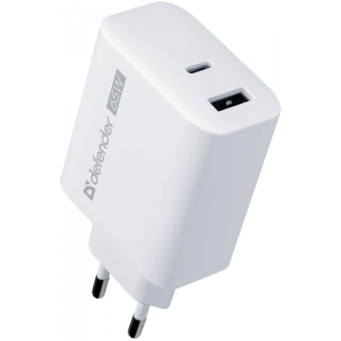 Сетевое зарядное устройство Defender UPA-165 White